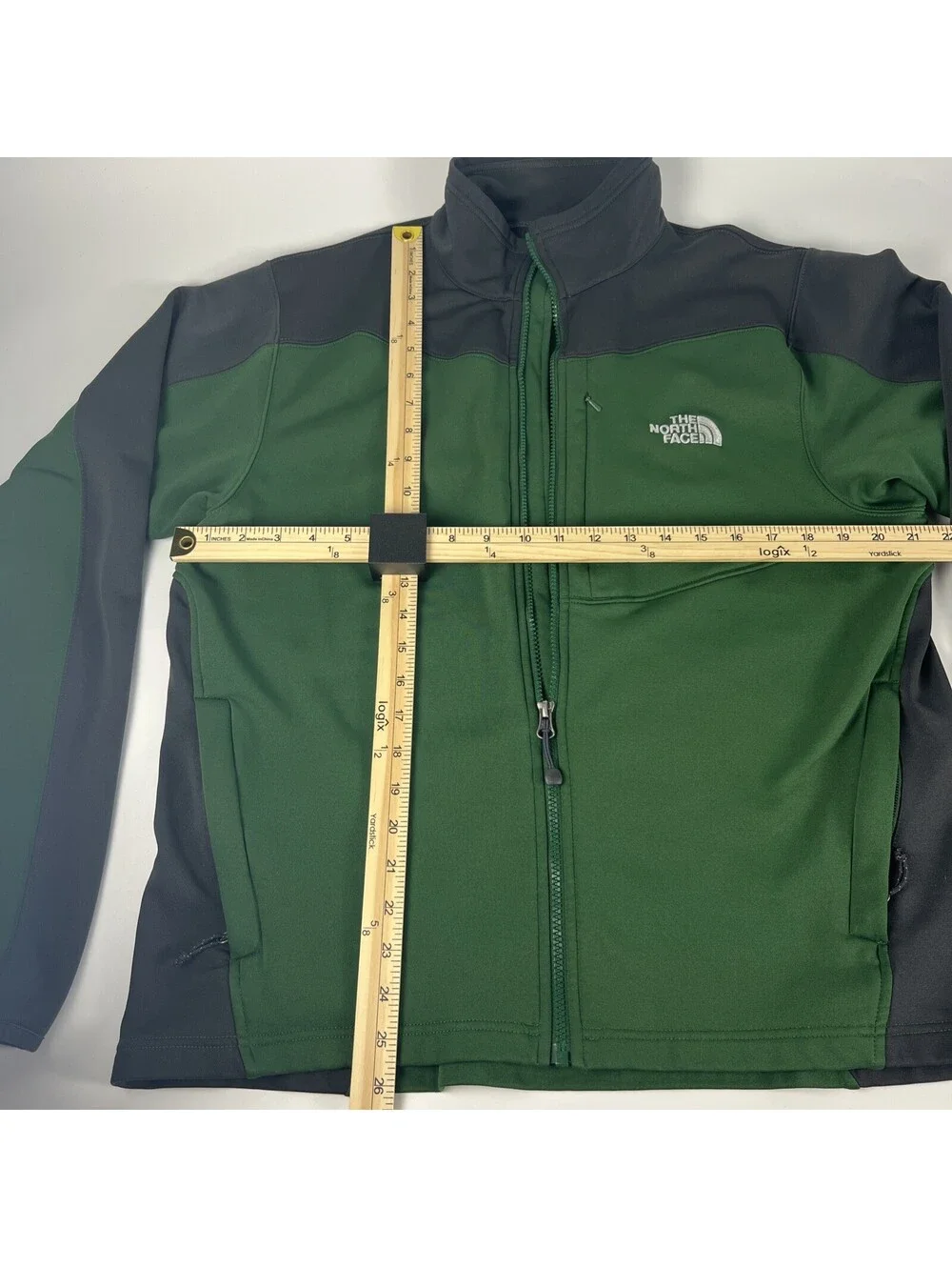 The North Face Apex Bionic Jacket Fleece Lined Softshell Full Zip-Men's Small